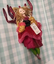 INNOVATION  Earth Angels Garden Fairy Plastic Figurines Beautiful Colors Dress