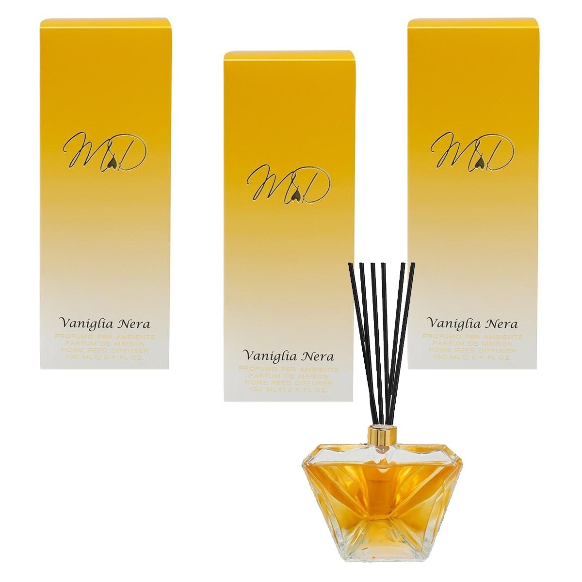 Nera M&D Diffusore Vaniglia 100 Ml - Immagine 2