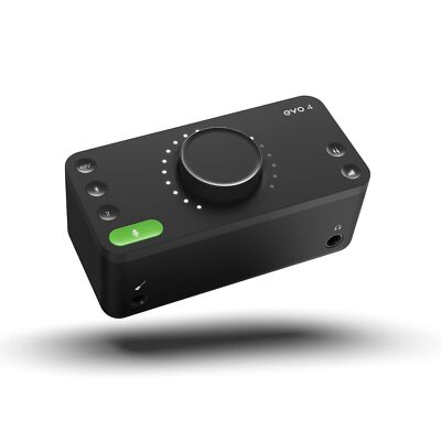 Audient EVO 4 USB Audio Interface Soundkarte für Musikproduktion (2 in / 2 out 