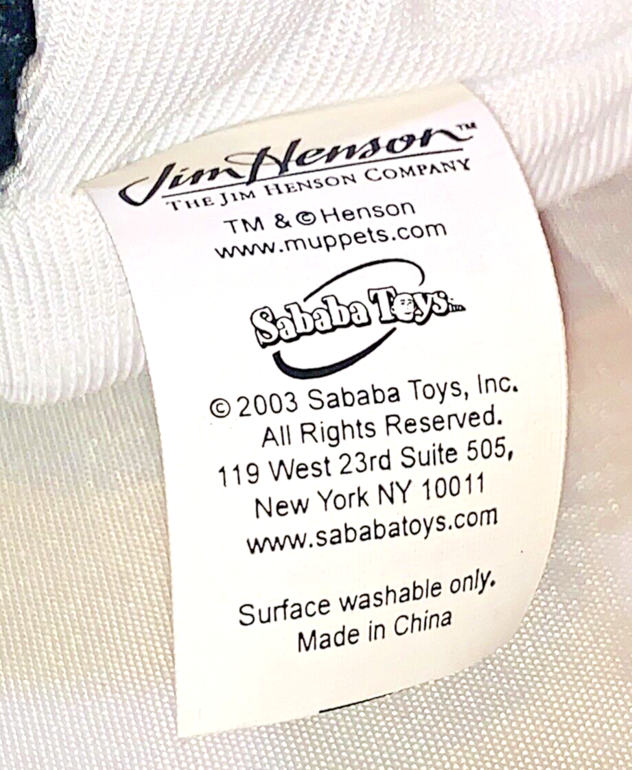 Vintage Muppets Animal Golf Head Cover Jim Henson Company 2003 eBay