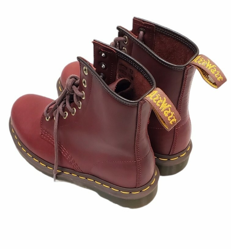 Dr. Doc Martens 1460 Smooth Leather Air Wair Boots | Cherry