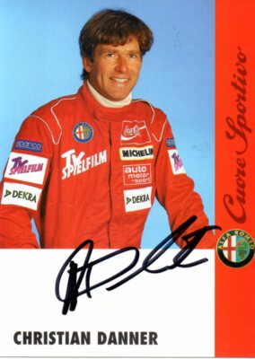 Autogramm - Christian Danner (Motorsport) - Tourenwagen 