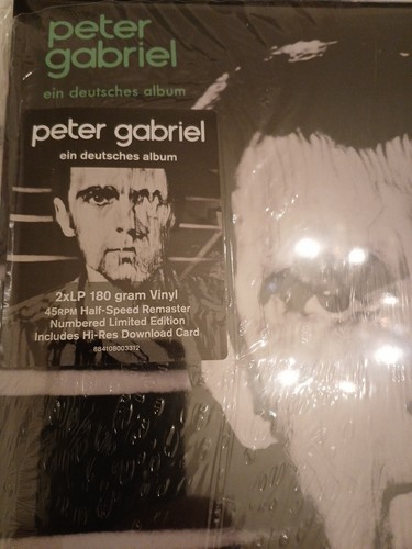 PETER GABRIEL 3 Ein Deutsches Album 2LP VINYL 45RPM HALF SPEED 180 Gram GATEFOLD - Picture 1 of 10