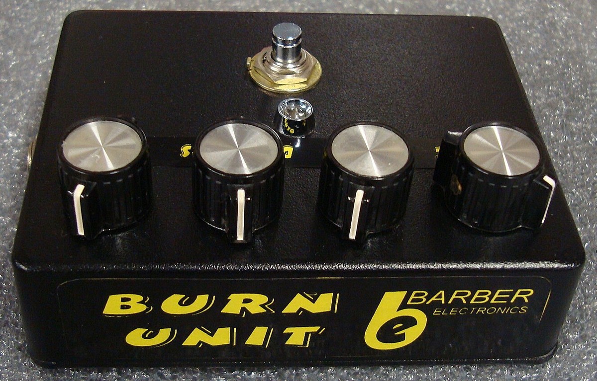 R*u様 Barber Electronics BURN UNIT オーバードラ Original 4 Knob Barber Burn Unit Overdrive | eBay