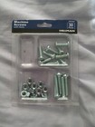 Hillman (591544) 1/4" Round Head Combo Machine Screws w/Hex Nuts, Zinc — photo 1
