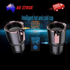 Car Refrigerator Cup Cooler Warmer Mini Small Soda Beverage Storage Portable