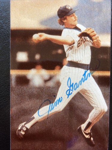 Jim Gantner-2B Signed Photo 1984 Milwaukee Brewers Keystone 18 Year Brewer MLB - Picture 11 of 11