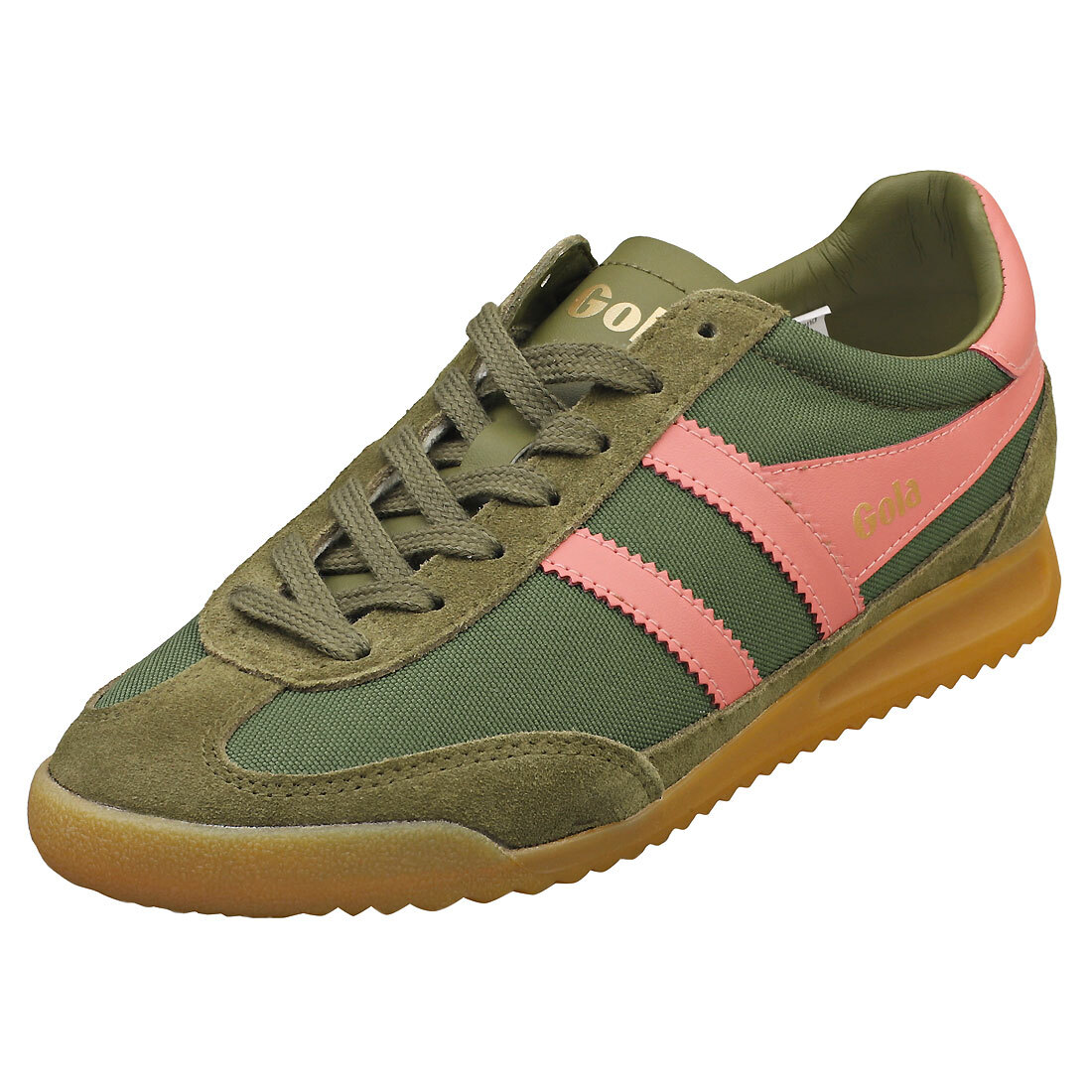 Gola Tornado Donna Green Coral Pink Formatori  - 40 EU