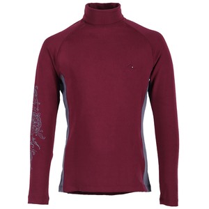 maroon base layer top