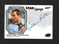 James Bond 2020 Villains & Henchmen Autograph Card SS-GF Glenn Foster  -Mitchell