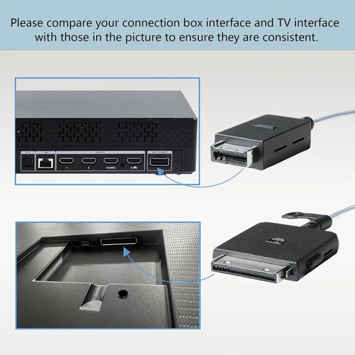 Invisible One Cable cable Q900 Q900R 8k QLED TV Compatible Samsung BN39-02436A - Picture 6 of 7