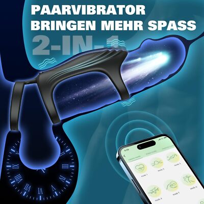 anleitung penisring Doppelte Silikon-Penis-Aufrichtungs-Ringe Schleifen-Penis-Ring Sex Toys  80x70x50mm volle main image 0