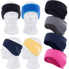 Mens Women Winter Fleece Headband Ear Warmer Cover Sports Ear Muffs Headwrap US