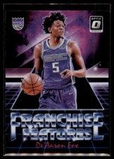2018-19 Panini Donruss Optic Holo Prizm Franchise Features De'Aaron Fox #26
