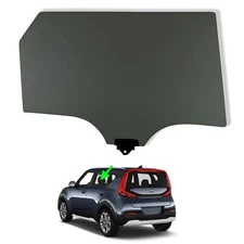 Fits 2020-2024 Kia Soul Sedan Driver Side Left Rear Door Window Glass Tinted