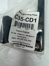 Custom Brackets C35 - CD1 Camera Mounting Plate Canon Digital NEW Sealed