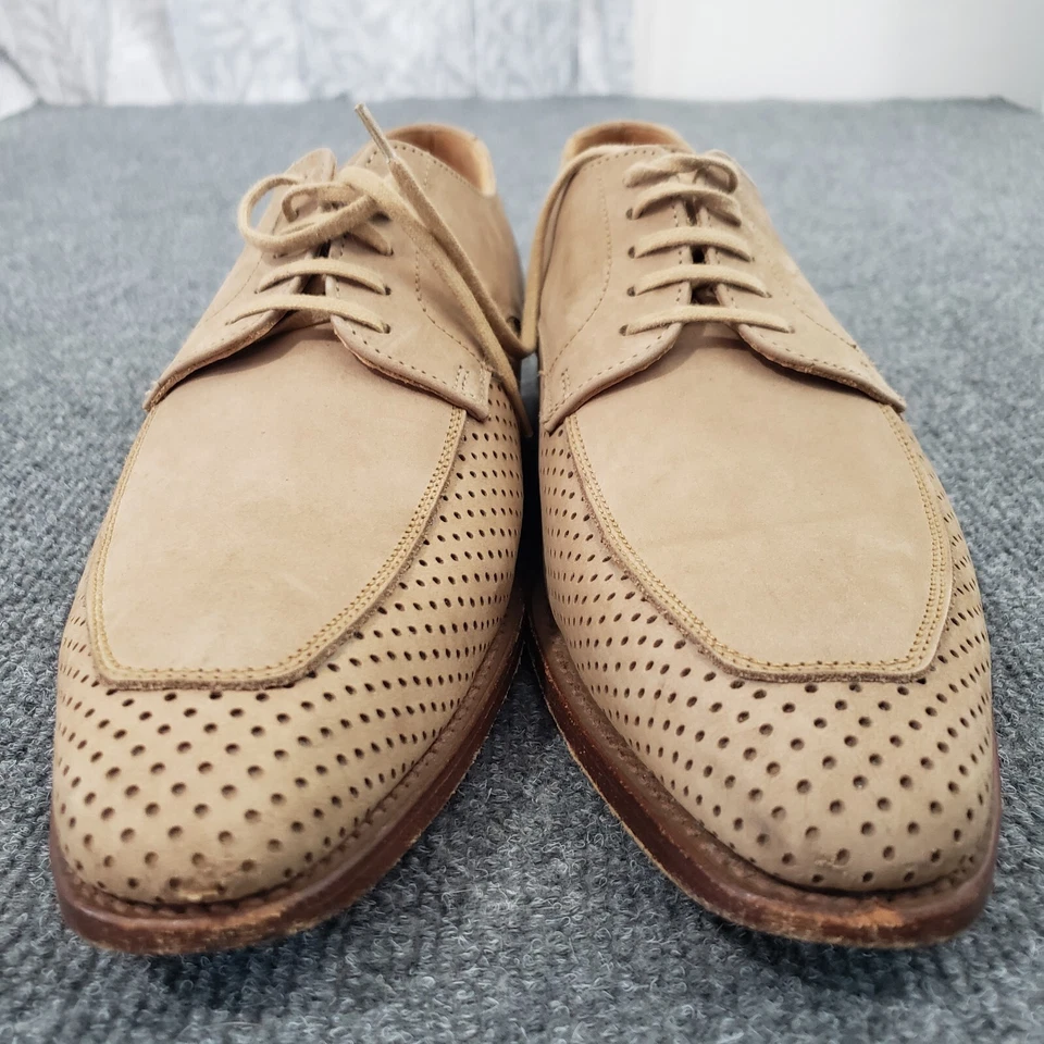 Brooks Brothers X Peal & Co Zapatos de Gamuza Hombre 9D Hecho en Inglaterra Foto 2 de 4