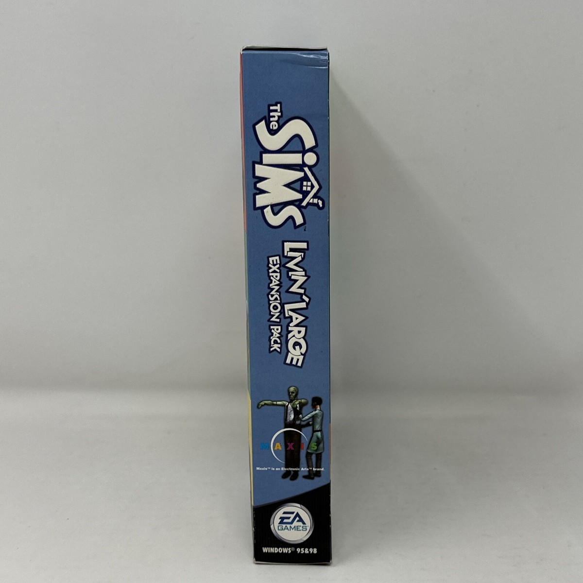 The Sims Livin Large Expansion Pack Big Box PC Sealed (S15 The Sims Livin Large Expansion Pack Big Box PC Sealed (S15