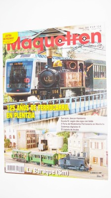 MAQUETREN  REVISTA(11/18) 125 AÑOS DE FERROCARRIL EN PLENTZIA. LA BARAQUE Nº 309