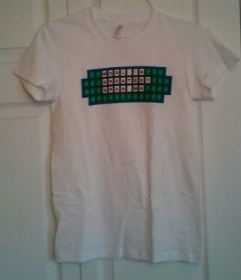 New Wheel of Fortune White World's Greatest Grandma Shirt Size Medium