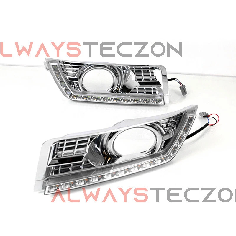 Luces de circulación diurna LED DRL antiniebla con giro para Cadillac SRX 2010-2016 Foto 4 de 4