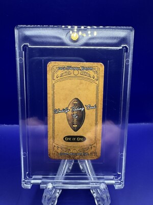 2024 WndiGo 1/1 Football Edition Tobacco Card Jayden Daniels
