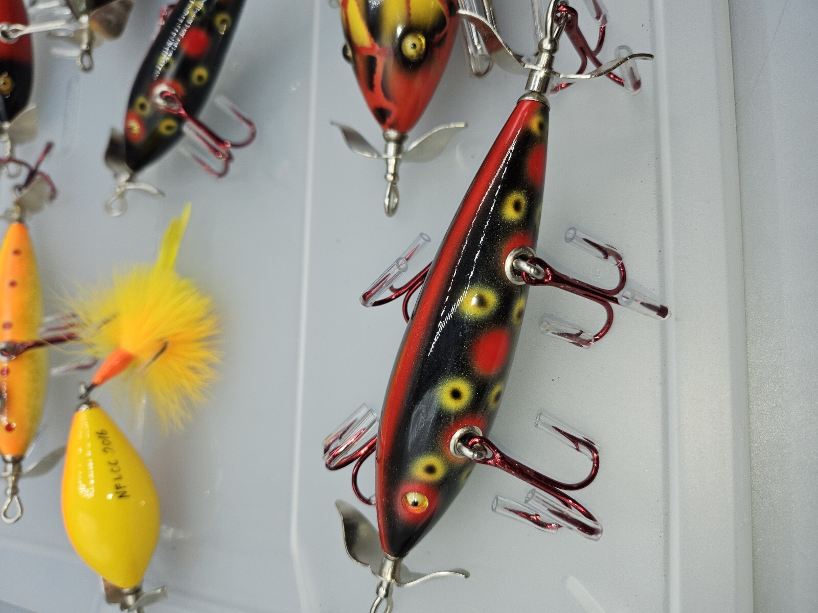 Huge Lot Of 9 Rusty Jessee Killer Baits Lure Lures Glasseye 5 Point