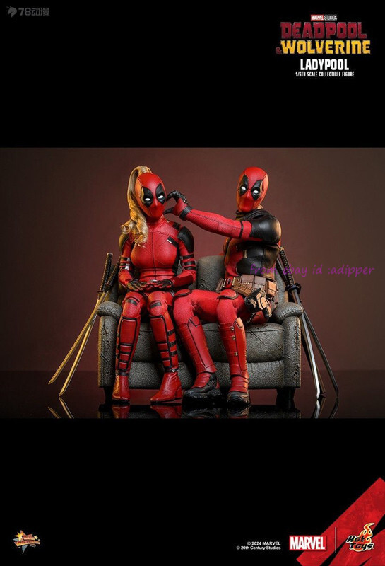 Perfect Hot Toys 1/6 Mms747 Deadpool & Wolverine Ladypool Action