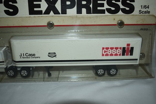 Ertl 1:64 Case IH Parts Express Semi Tractor Trailer J I Case A Tenneco Company - Picture 3 of 4