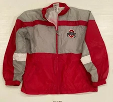 Ohio State Buckeyes Youth Windbreaker Jacket XL 18 USED OSU