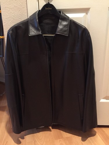cerruti leather jacket