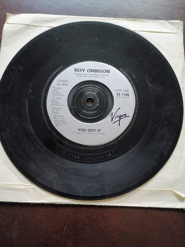 Roy Orbison - You Got It - Vinyl Single - 1989 - In VG+ Cond
