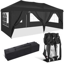 SANOPY 10' x 20' Outdoor Canopy Tent EZ Pop Up Backyard Canopy Portable Party