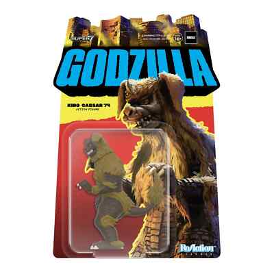 King Caesar - Godzilla - Toho - Wave 6 -  Reaction Figures - Super7 - Case Fresh