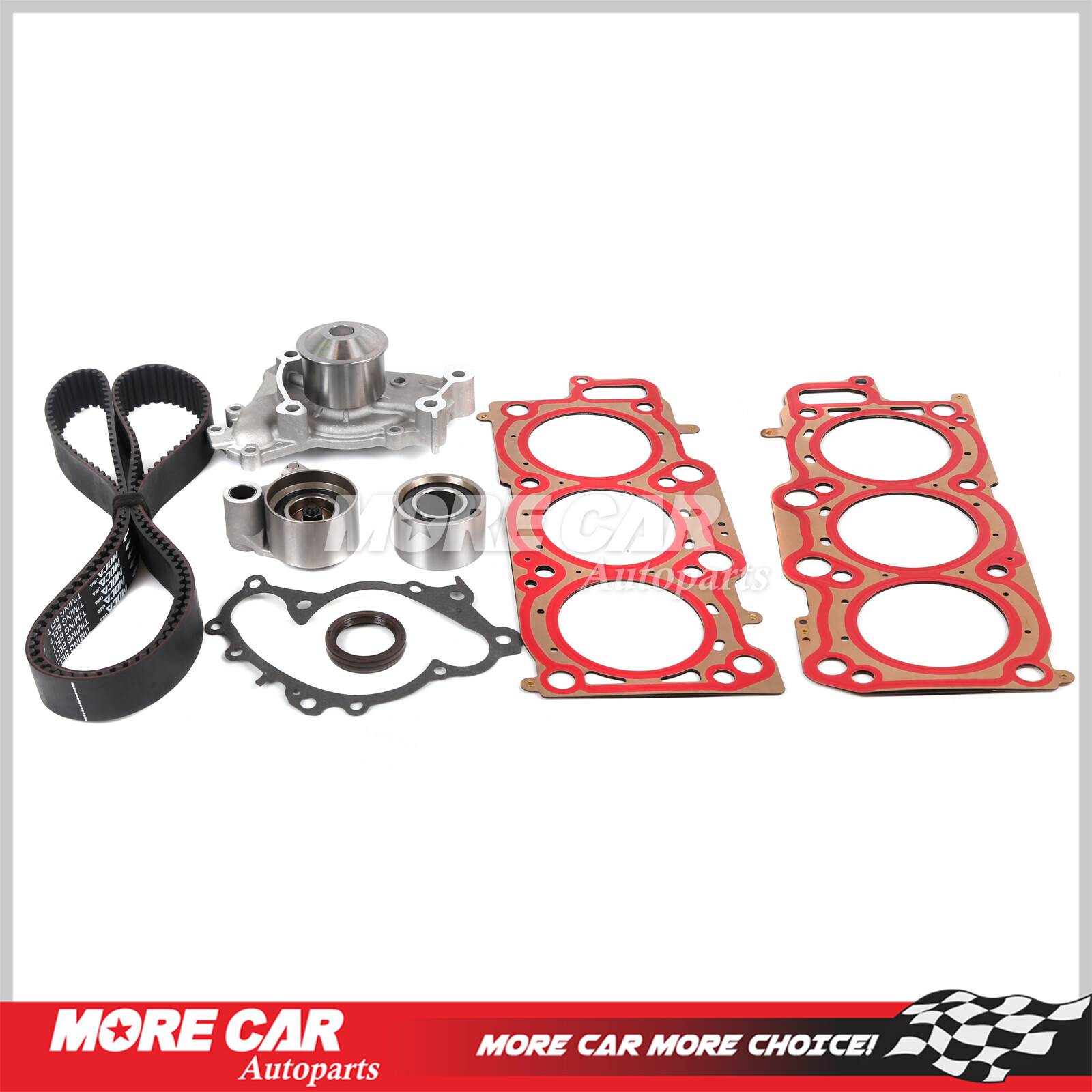 Timing Belt Kit Water Pump Head Gasket for 19992003 Toyota Sienna