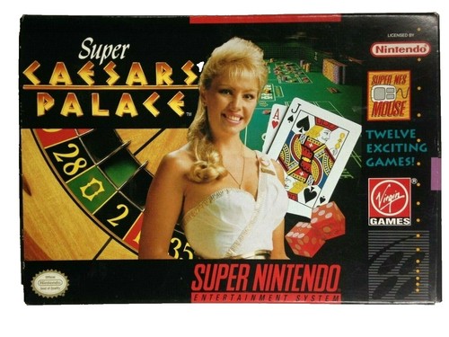 スーパーカジノシーザースパレス Super Casino: Caesars Palace SNES Super Famicom Japanese Region