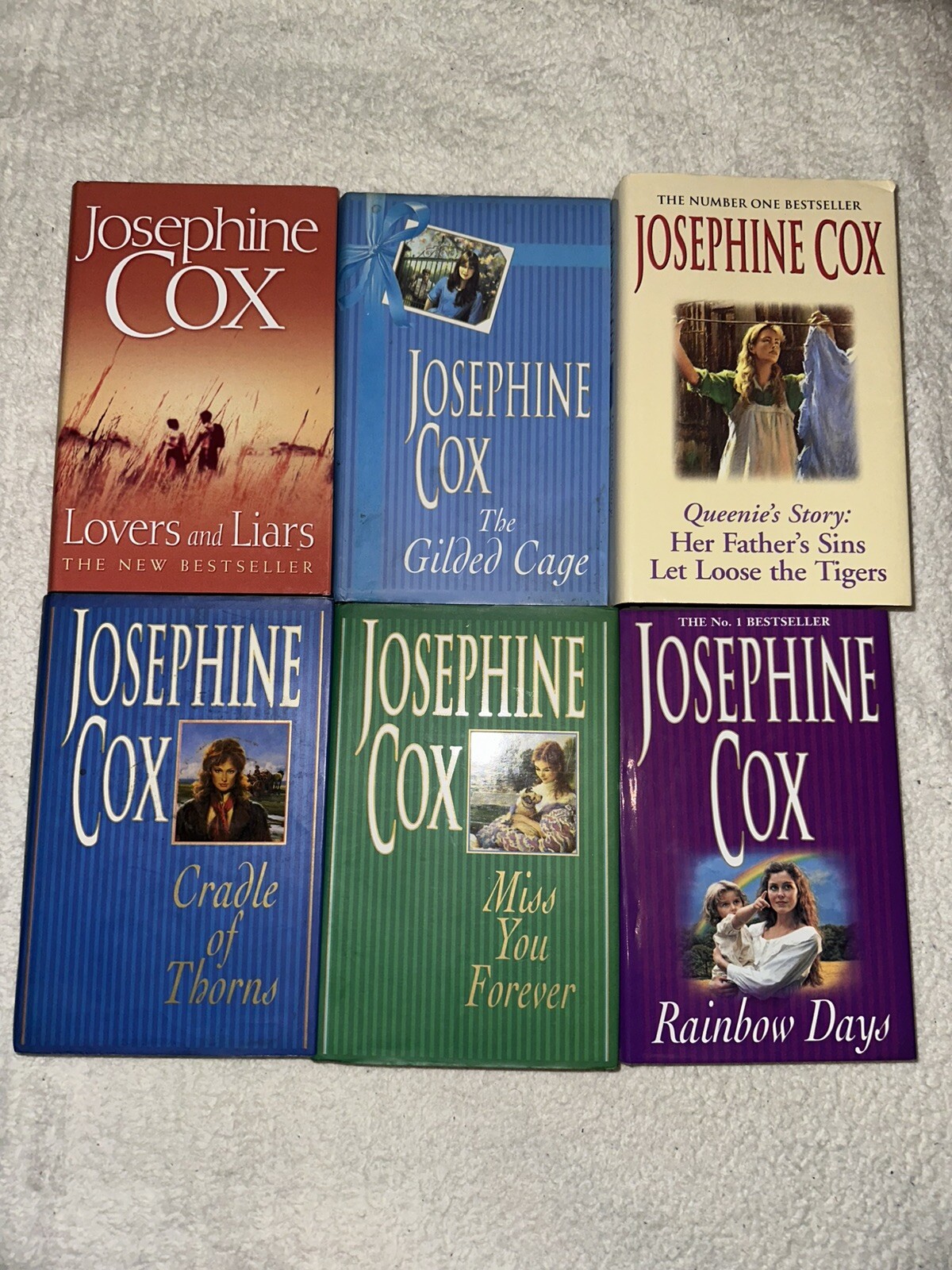 Josephine Cox Book Bundle X 6, Womens Fiction, Romance, Drama, History