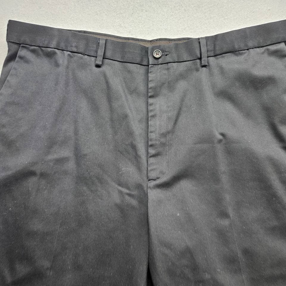 Haggar Men's Size 40 x 32 Black Straight Pants - Image 4 of 4