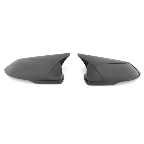 Gloss Black Side Door Rearview Mirror Cover Caps For Hyundai Elantra, Elantra N - Picture 2 of 4