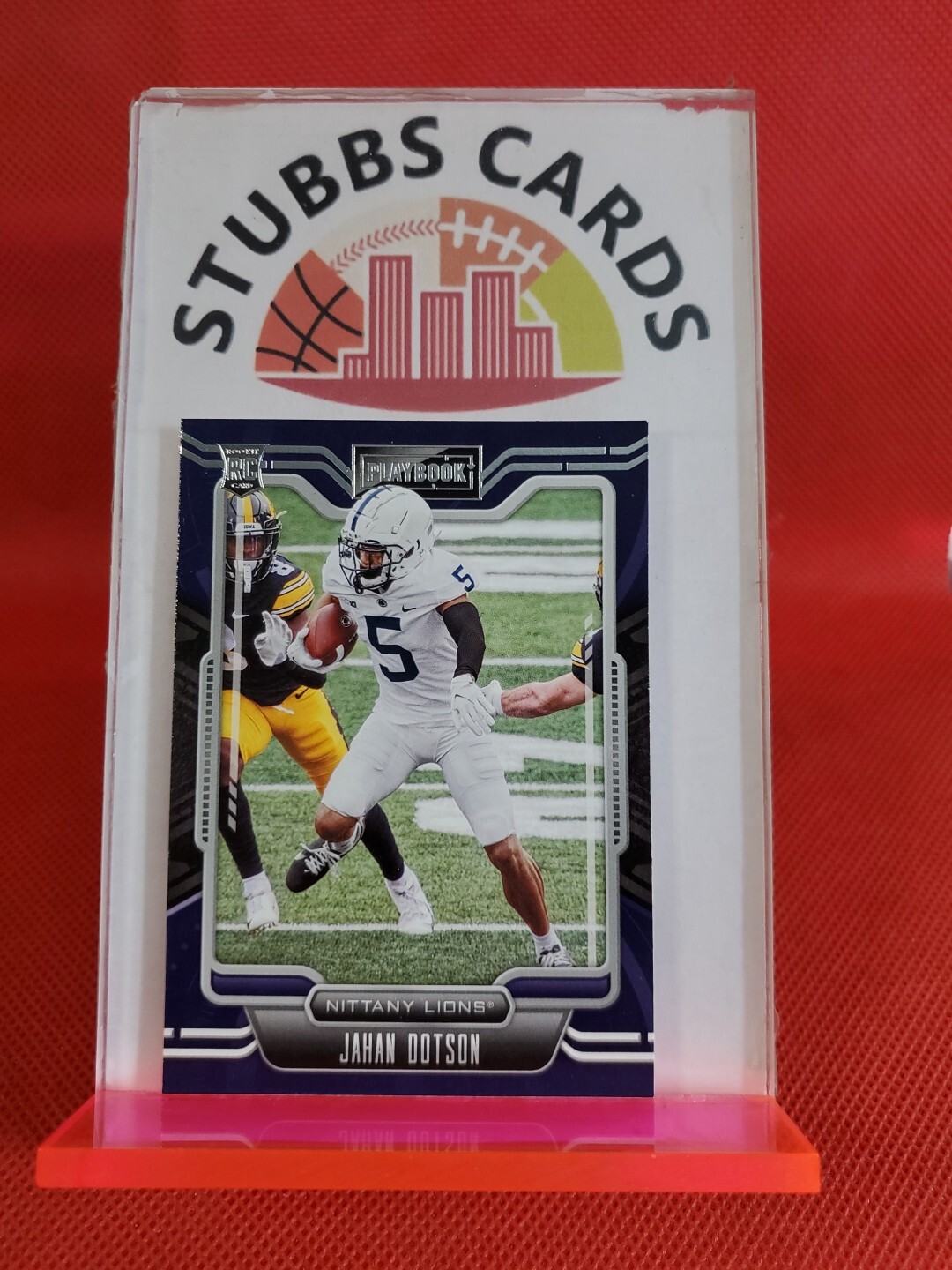 2022 Panini Chronicles Draft Picks Football Playbook Jahan Dotson #12