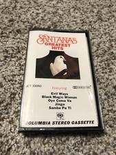 Santana Greatest Hits Cassette Tape