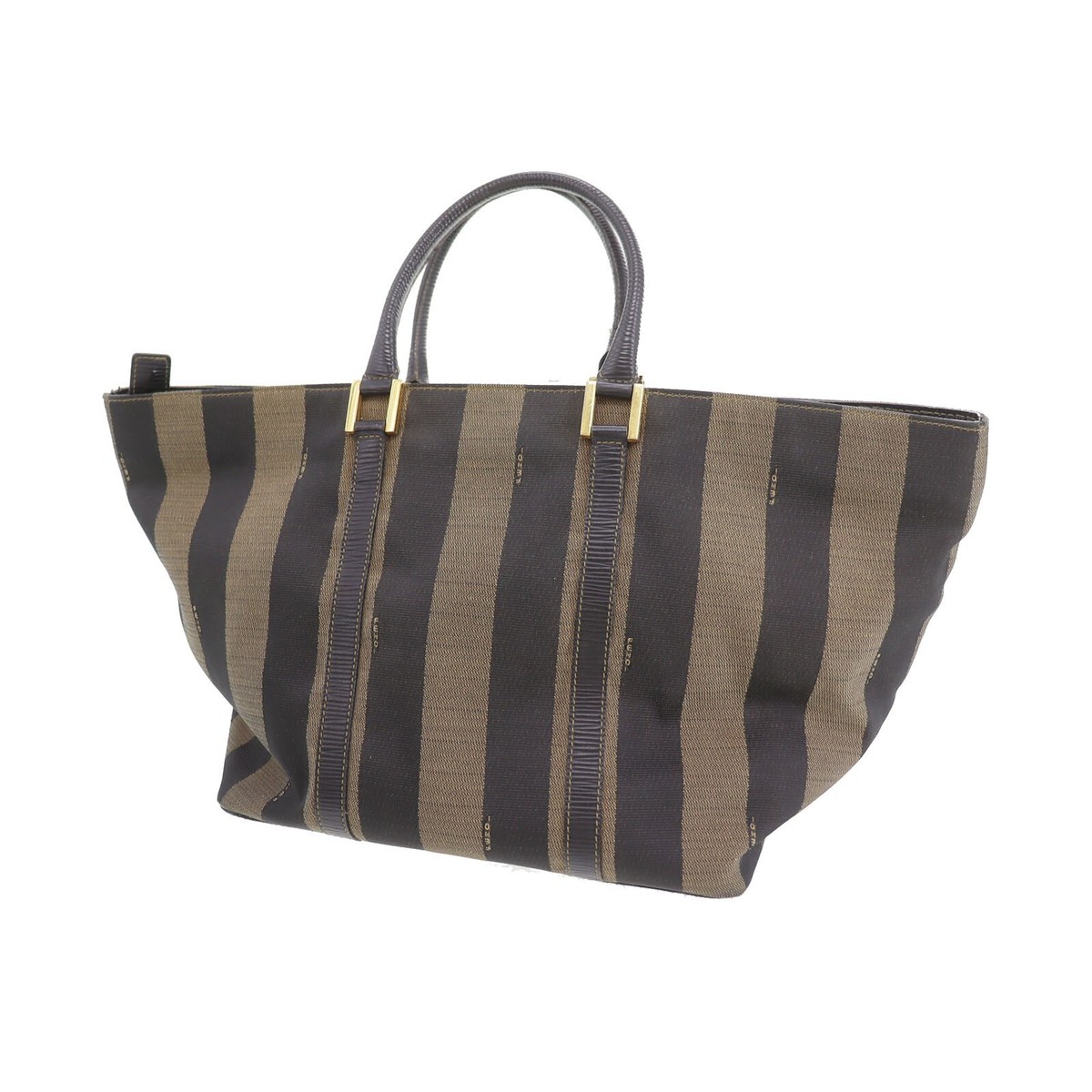 バッグ FENDI Vintage Pequin Stripe Tote Bag Authentic Vintage Fendi Pequin Stripe Small Tote | eBay