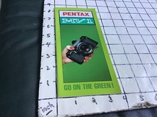Original Vintage Brochure: PENTAX MV 1--- 24 pgs-- circa 1980's