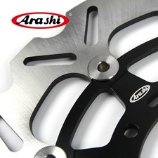 Arashi Front Brake Disc Rotors (Gold) For Suzuki Boulevard M109R 2006-2015 / 2017 - 310mm Floating Rotors, 2pcs