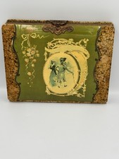 Victorian Photo Album w/ Cabinet Cards, Kansas c.1890, Original Metal Handle