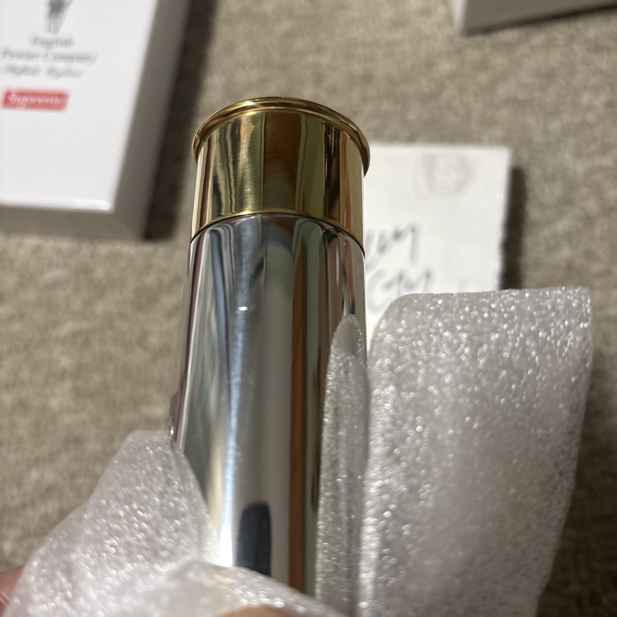 New Supreme x English Pewter Co - Metal Shotgun Bullet Cartridge