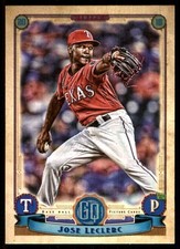 Jose Leclerc 2019 Topps Gypsy Queen #185 Rangers MLB READ FREE SHIP AutographDen
