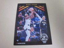 DANA EVANS 2022 CHICAGO SKY TEAM ISSUED SGA CARD-RARE