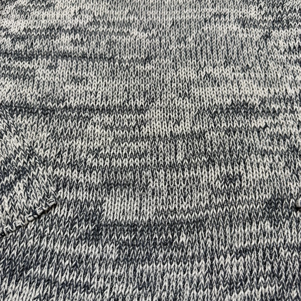 Túnica suéter Ann Taylor malha solta crochê gola barco – Cinza, tamanho pequeno - Imagem 3 de 4