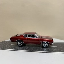 Johnny Lightning Mopar Or No Car 1968 67-69 Plymouth Barracuda Cuda Red 164 Nm